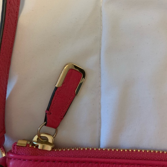 Coach Purse with Strap in Magenta - Picture 3 of 6